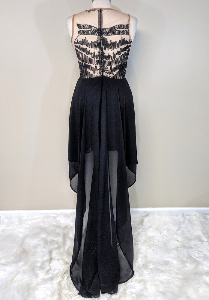 Xtaren High-Lo Illusion Dress